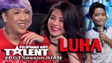 Luha by: Aegis | Pilipinas Got Talent Audition - Part 12 | Parody | Juan Gabriel