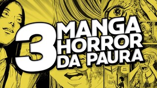 3 MANGA HORROR DA PAURA | #ShivaComics