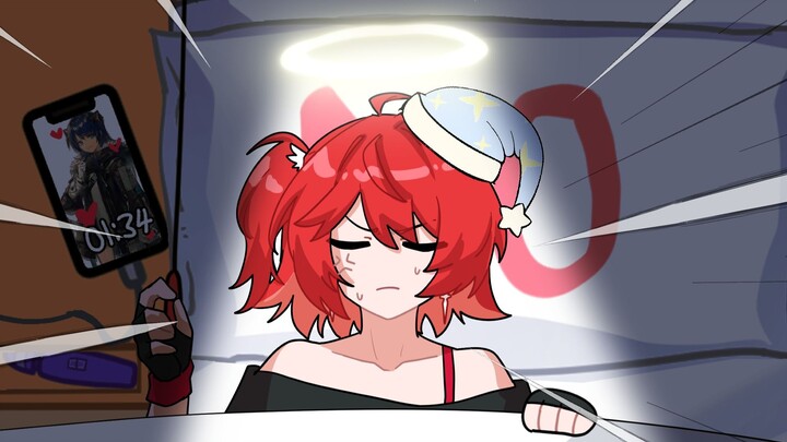 Buddy, it's time to sleep, please turn off the light above your head, thank you