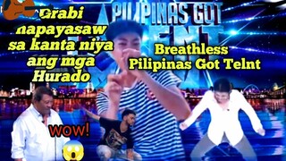Breathless #pilipinasgottalent Sumayaw yong mga Hurado😄 grabi pinasayaw niya mga Hurado