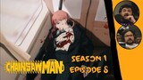 Chainsaw Man - 1x8 | RENEGADES REACT "Gunfire"