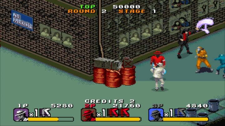 Michael Jackson's Moonwalker 3players no death