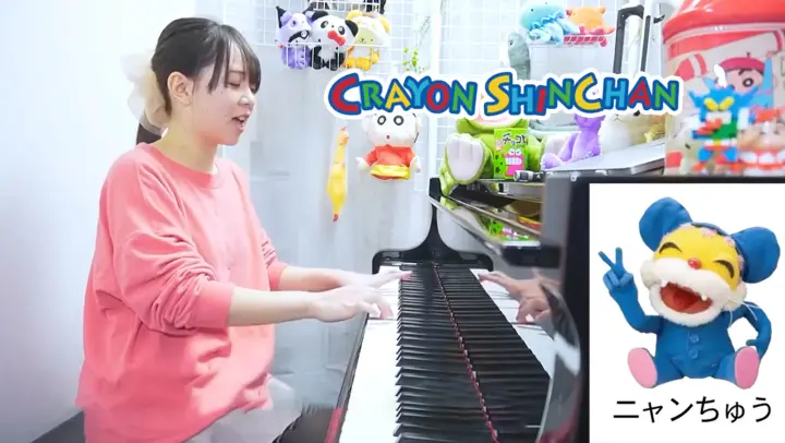 Crayon Shin-chan Singing "Gurenge"