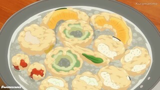 Memasak sayuran (Anime Hibi wa Sugiredo Meshi Umashi)