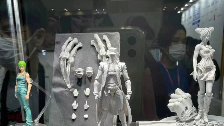 The latest information on WF exhibition jojo's super movable figures, that invincible man is coming,