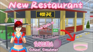 New Restaurant Is NOW OPEN !!! 😍 SAKURA School Simulator