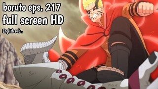 BORUTO EPISODE 217 FULL HD - NO SKIP english sub
