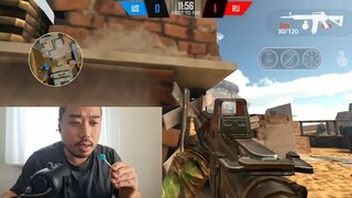 ASMR Eating Blueberry Lollipop & Playing Bullet Force 🎮