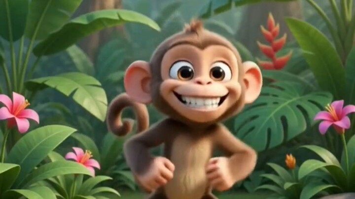 jungle animals dance #short