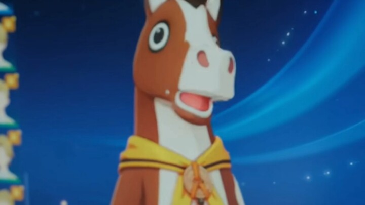 [Genshin Impact] The developers really seem to love this horse-head outfit.