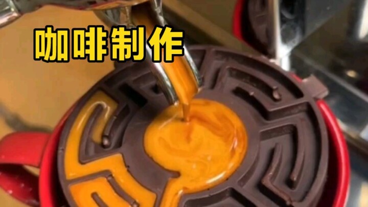 العملية الأنيقة لصنع فنجان قهوة