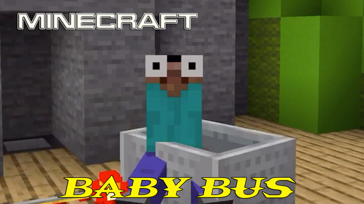 [Game]Ketika Kamu Menggunakan Minecraft Untuk Menampilkan BabyBus