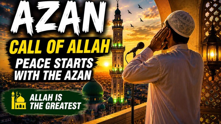 The Beautiful Call to Prayer That Touches the Heart 🤍🕌Hashtags#Azan #Adhan #CallToPrayer #Islam #M