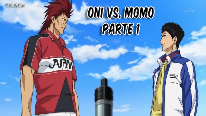 Oni VS. Momoshiro ♥ Parte 1/2 ♥ New Prince of Tennis ♥ Episodio 02