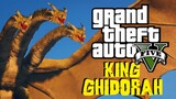 King Ghidorah Mod | GTA 5 Momen Lucu (Bahasa Indonesia)
