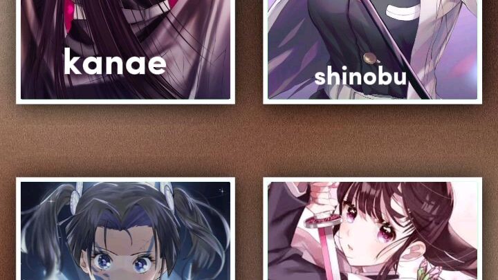 collab kanae, shinobu,kanao,aoi#kny#demon slayer #kimetsu no yaiba.