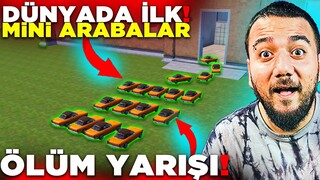 TOKİ 'DE KÜÇÜK ARABALAR ile ÖLÜM YARIŞI! PUBG Mobile Ölüm Yarışı