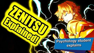 ZENITSU'S PERSONALITY EXPLAINED! || Zenitsu Agatsuma || Demon Slayer  character personality analysis
