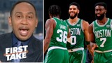 First Take | "Knuckleheads" Q&D-Miles tells Stephen A. why the Celtics are the best team in the East