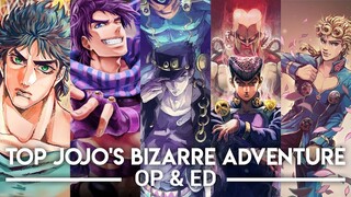 My Top JoJo's Bizarre Adventure Openings & Endings