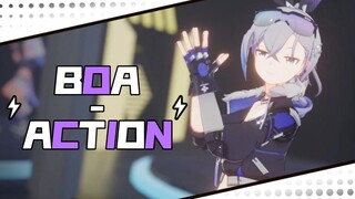 [MMD/ Honkai Impact: Star Dome Railway] Silver Wolf ⚡Action-BOA ⚡