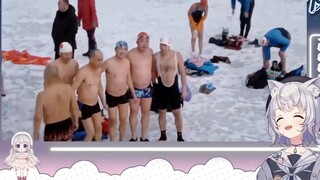 【Shizuku Garu】การว่ายน้ำในฤดูหนาวเป็นการออกกำลังกายรูปแบบหนึ่ง คุณแค่เขย่าหีหรือเปล่า?