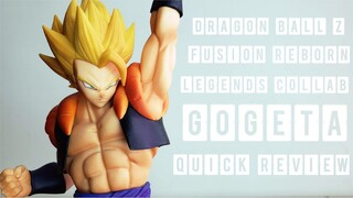 GOGETA FIGURE DRAGON BALL LEGENDS COLLAB QUICK REVIEW NOBOX