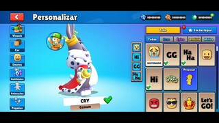 COMO GANHAR TODAS SKINS STUMBLE GUYS 0.77! SKINS NA PARTIDA, MULTIPLAYER, TUDO LIBERADO, EMOTES!
