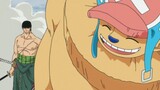 Zoro: Chopper, you are becoming more and more like a monster.