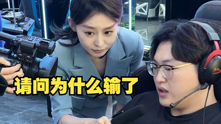 What is it like to be interviewed while playing ranked matches?