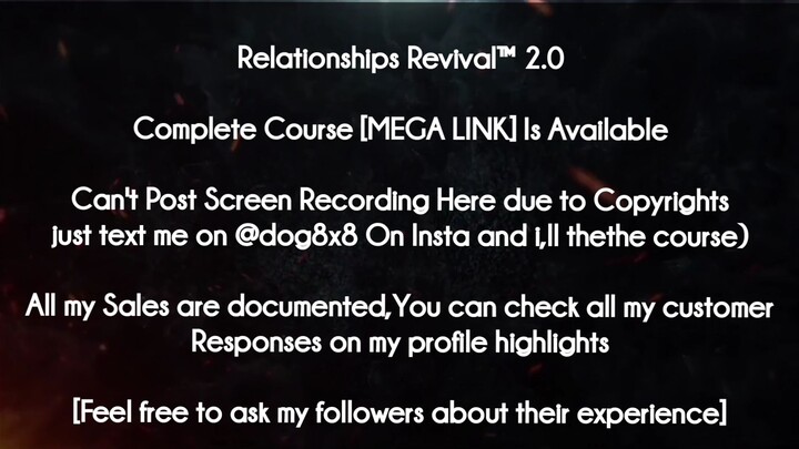 Relationships Revival™ 2.0 course download