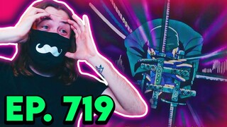 ZORO JUST DID THE UNTHINKABLE..... One Piece REACTION Episode 719