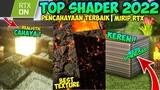 NEW😱 SHADER MCPE 1.17 / 1.18 RINGAN NO LAG | Shaders realistic - Water realistic shader | RTX