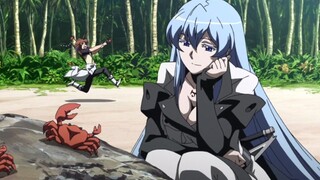 The famous scene of pupil-cutting: Esdeath and Tazmi's date queen: "Make your choice..." [Zhuang·Red