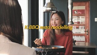 Modelling for a K-BBQ restaurant in the Philippines