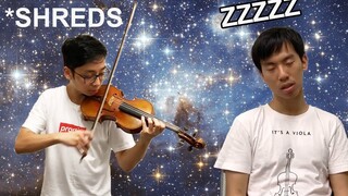 【TwoSetViolin双琴侠】听大师 vs 听锯木