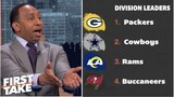 FIRST TAKE | Stephen A. breaks down NFC Playoff Picture - Which team will reach Super Bowl?