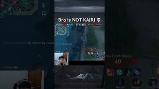 Bro is NOT KAIRI 💀