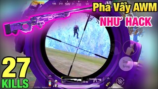 [PUBG Mobile] Phát Bắn AWM Gắn Đạn Đuổi Như Hack Bo Cuối | T98