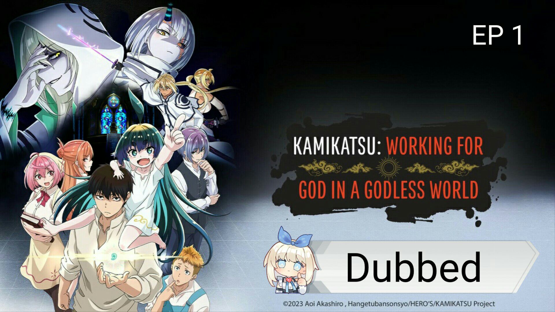 Episode 1 | KamiKatsu: Working for God in a Godless World [Dubbed] -  BiliBili