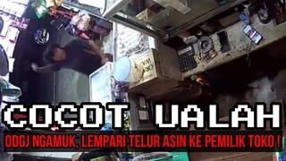 ODGJ NGAMUK, LEMPARI TELUR ASIN KE PEMILIK TOKO ❗❗| CHOCHOT UALAH 100