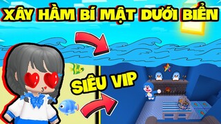 MẶP DORAM💥BÍ MẬT XÂY HẦM TỪ NHÀ QUA BIỂN💥TRONG MINI WOLRD