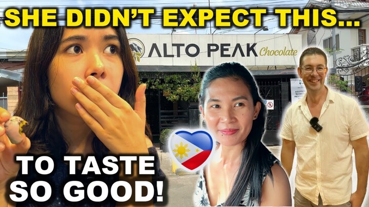 THIS WAS PERFECT! We found this living in the PHILIPPINES 🇵🇭 REAL CHOCOLATE SHOP - ORMOC CITY VLOG