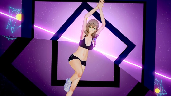 Exercise with my sister [ Genshin Impact / Lisa / KKVMD ] LISA - SENORITA