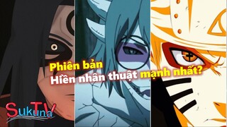 5 phiên bản Hiền nhân thuật mạnh nhất trong Naruto