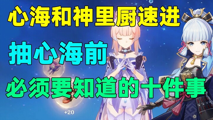 [Genshin Impact] Fans of Xinye and Shinkai, this is for you! 10 Things You Must Know Before Pulling 