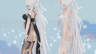 【MMD】Komandan, gaun ini sepertinya tidak bisa menutupi tubuhmu dengan baik! ⁄(⁄ ⁄•⁄ω⁄•⁄ ⁄)⁄