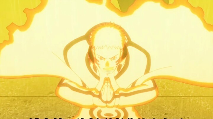 What was Boruto's reaction when he first saw his father's strength?