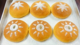 Bánh Mì Bí Đỏ Kem Phô Mai | Tra My Cooking