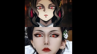 [亓官青] Thanh Gươm Diệt Ma Vũ Tsuji Muzan cos trang điểm mắt giả kỷ lục